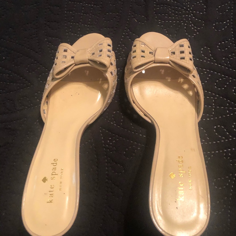Kate Spade ♠️ Heeled slides